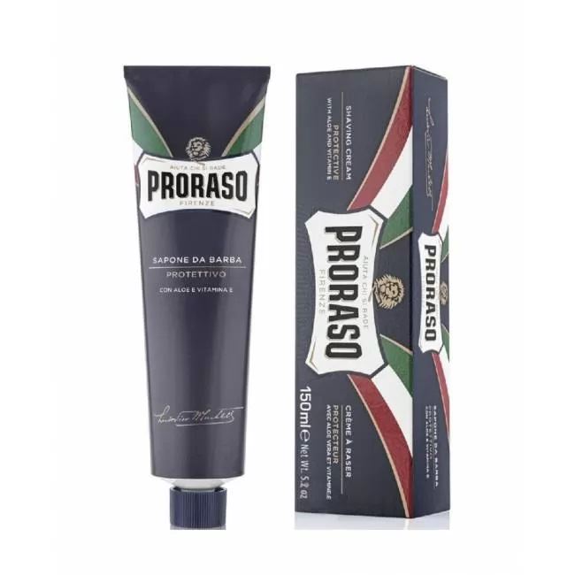 Захисний крем для гоління з екстрактом алое Proraso Shaving soap in a tube Protective 150ml