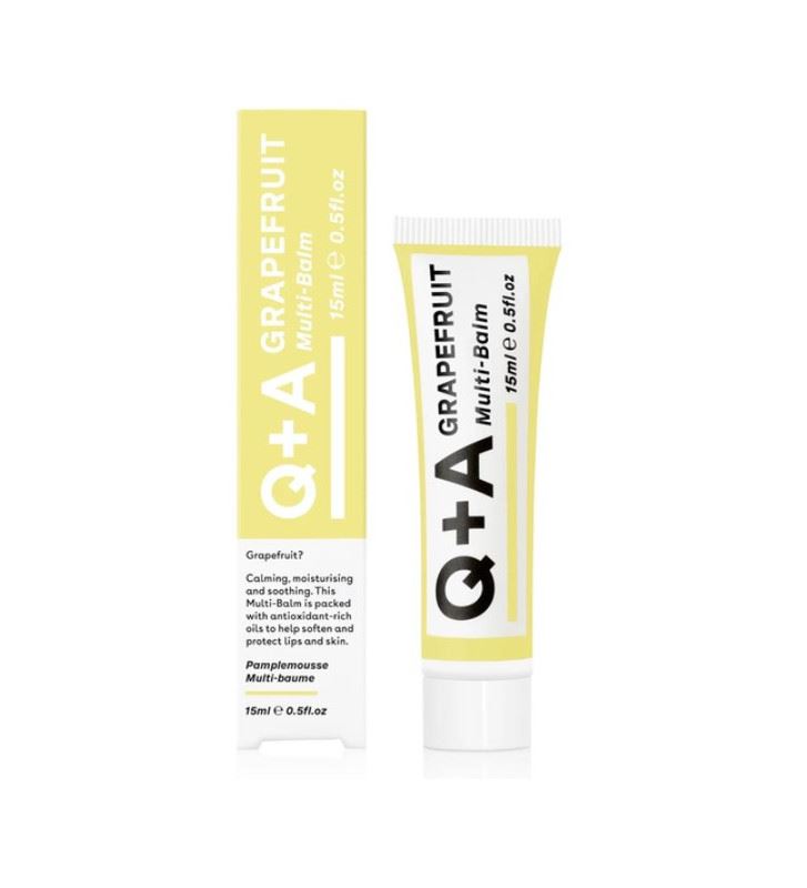 Q+A Grapefruit Multi Balm Бальзам для губ з грейпфрутом, 15 ml