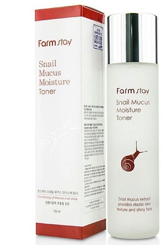 Зволожувальний тонік з екстрактом равлика FarmStay Snail Mucus Moisture Toner