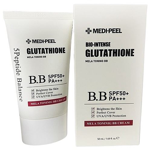 Medi-Peel Bio-Intense Glutathione Mela Toning BB Cream SPF 50+PA++++ ВВ-крем з глутатіоном