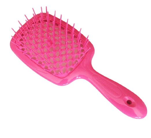 Гребінець для волосся Janeke Superbrush, яскраво рожевий