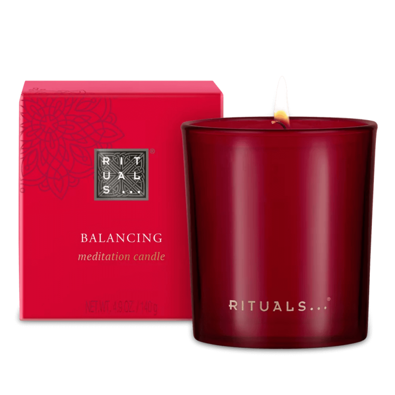 Ароматична Свічка “Балансуюча Медитація” - Rituals The Ritual of Ayurveda Balancing Meditation Scented Candle mini 140 g