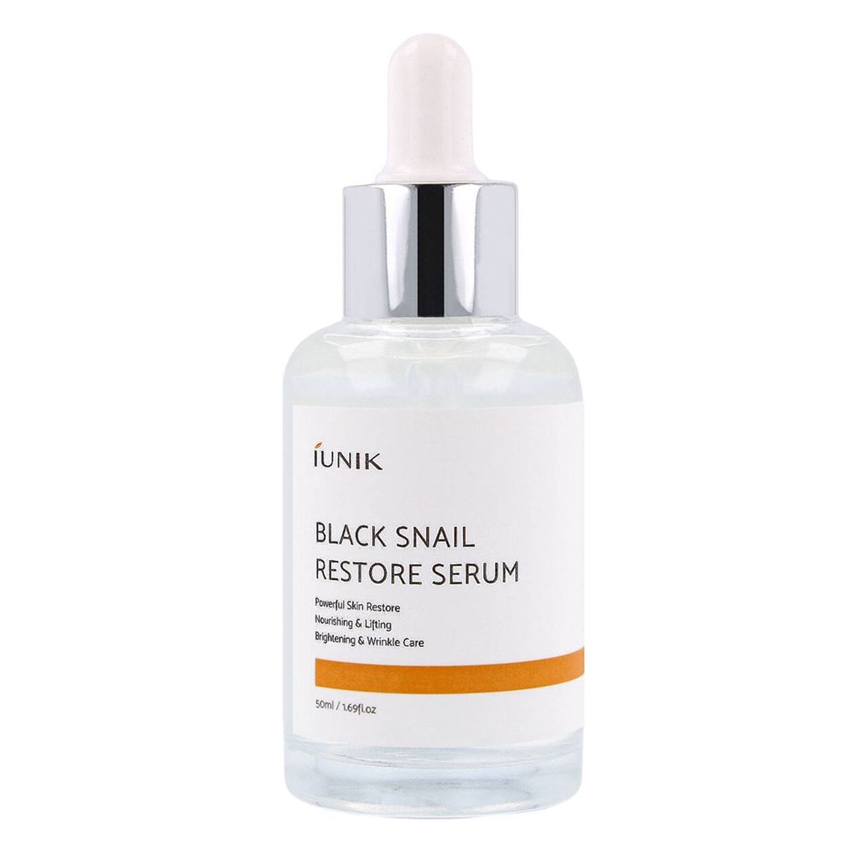iUNIK - Black Snail Restore Serum - Регенеруюча сироватка зі слизом равлика - 50ml