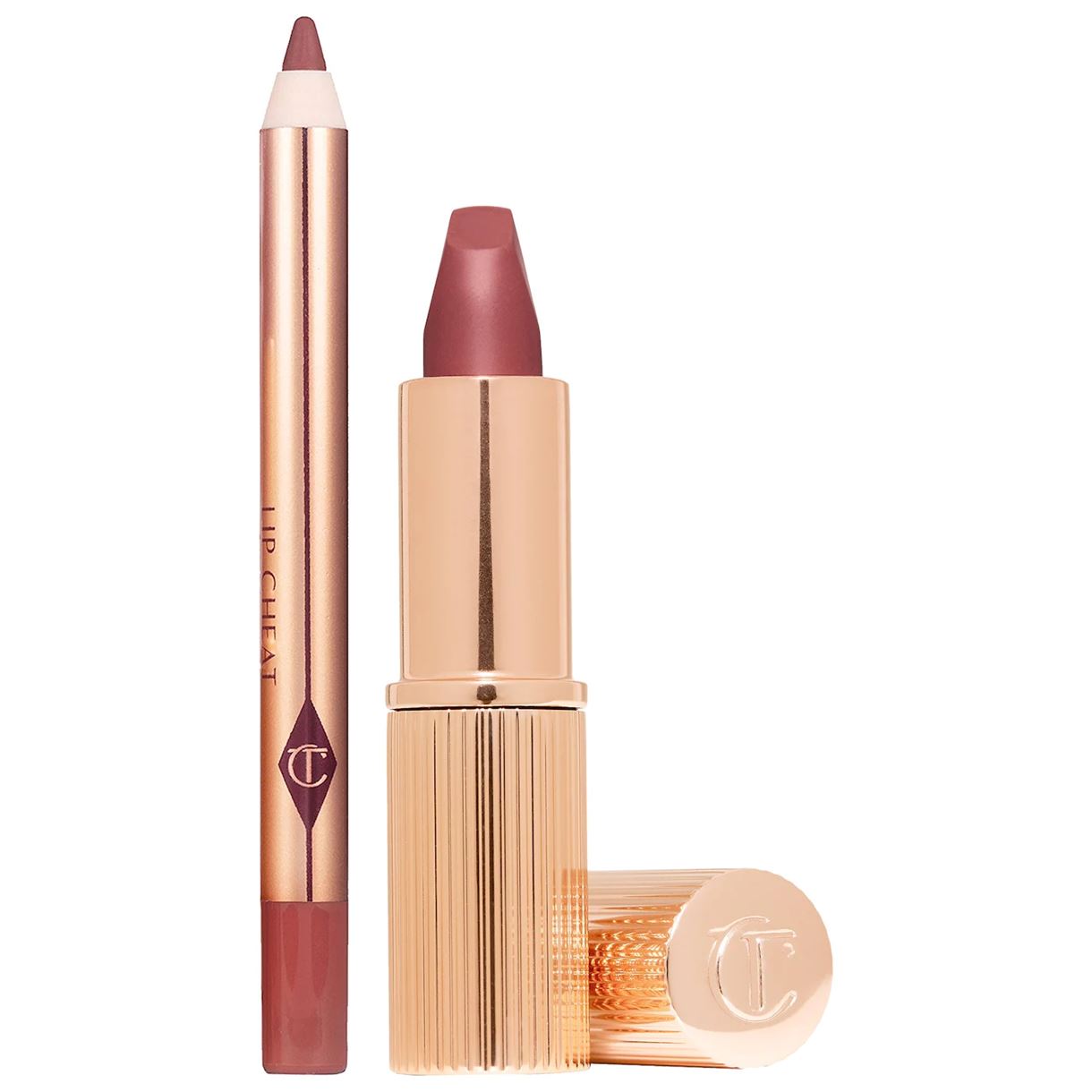 Набір для губ Charlotte Tilbury Mini Pillow Talk Lip Kit Pillow Talk Medium