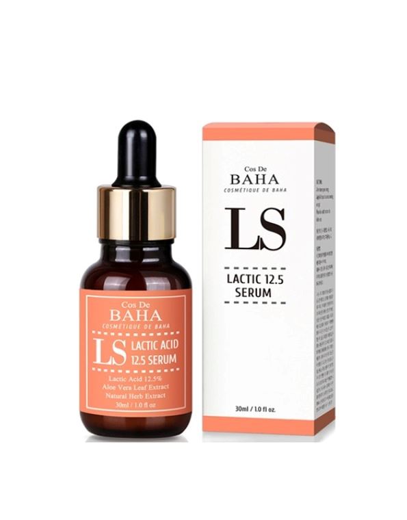 Серум для обличчя Lactic Acid 12.5% Serum (LS) 30ml  Cos de Baha