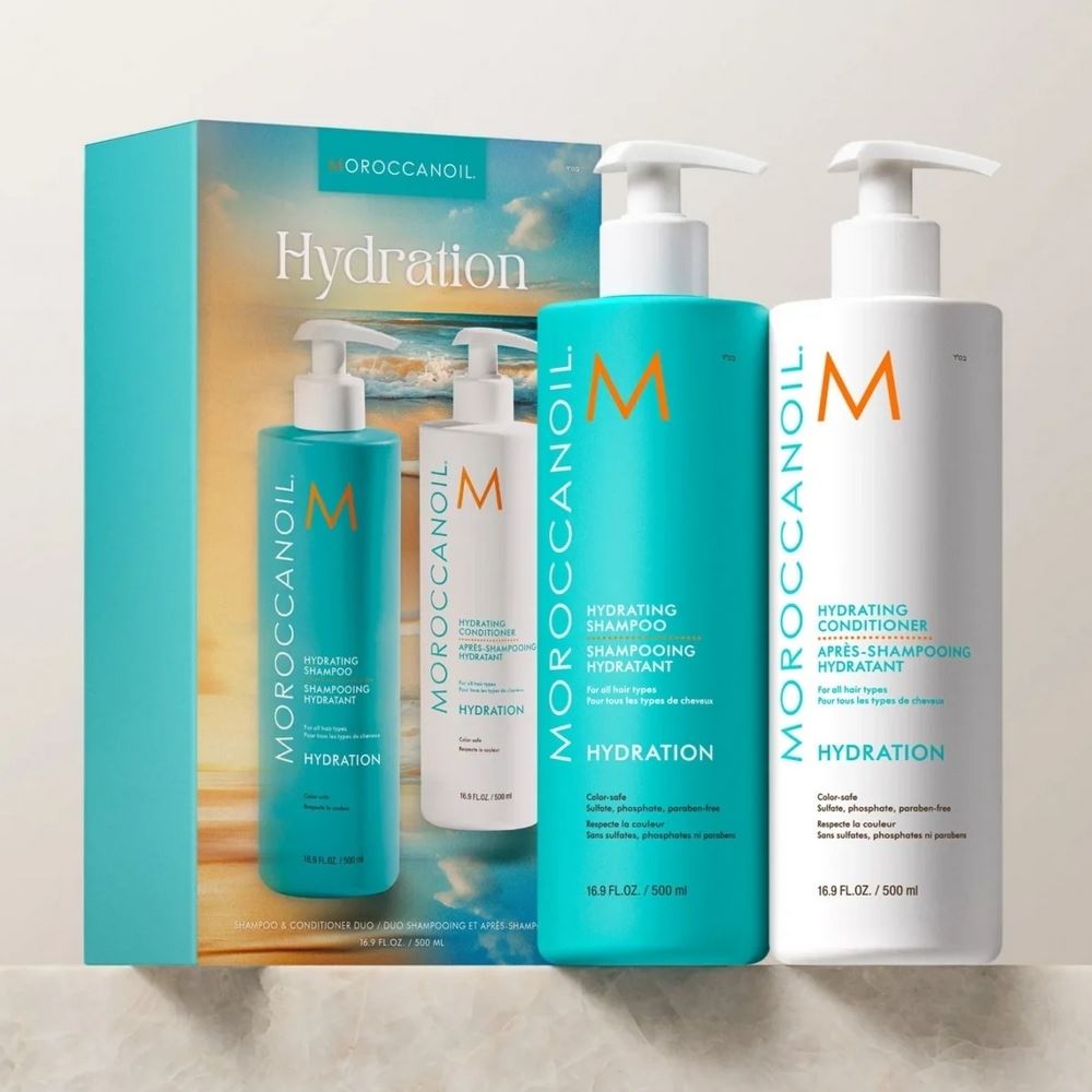 Набір для зволоження волосся Moroccanoil Duo 2025 Hydration