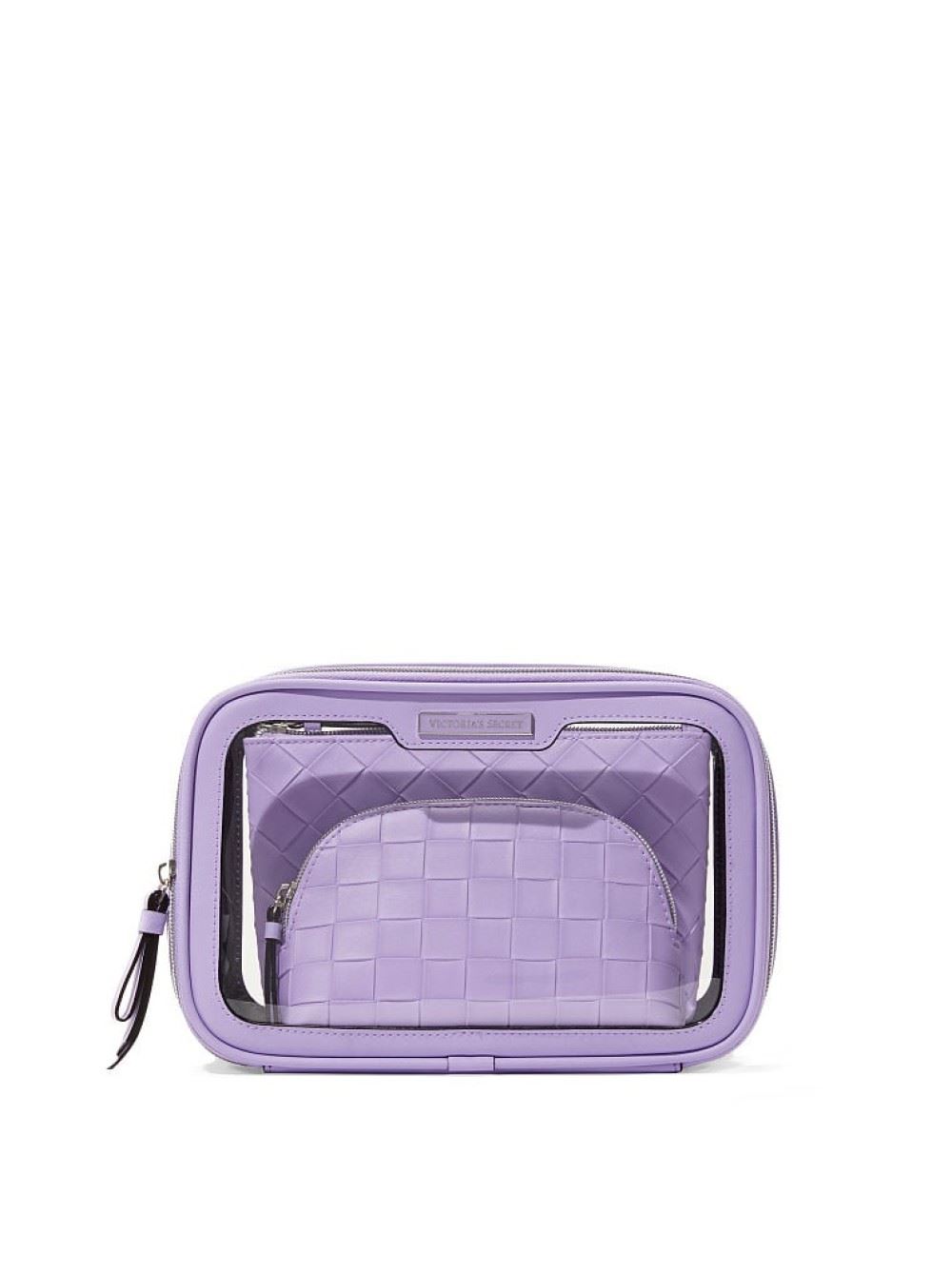 Косметичка 3в1 BEAUTY-TO-GO BAG TRIO LILAC WOVEN Victoria's Secret