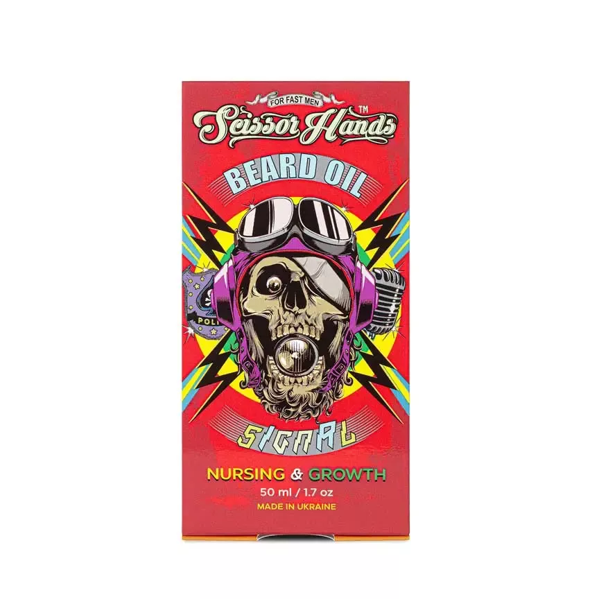Scissor Hands SIGNAL ЧОЛОВІЧА ЗВОЛОЖУЮЧА ОЛІЯ ДЛЯ БОРОДИ 30 ML