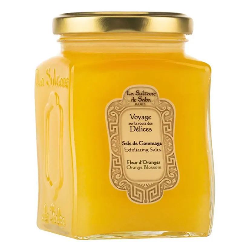 Відлущуючий Сольовий Скраб для Тіла  — La Sultane De Saba Voyage Sur la Route des Delices Exfoliating Salts Orange Blossom