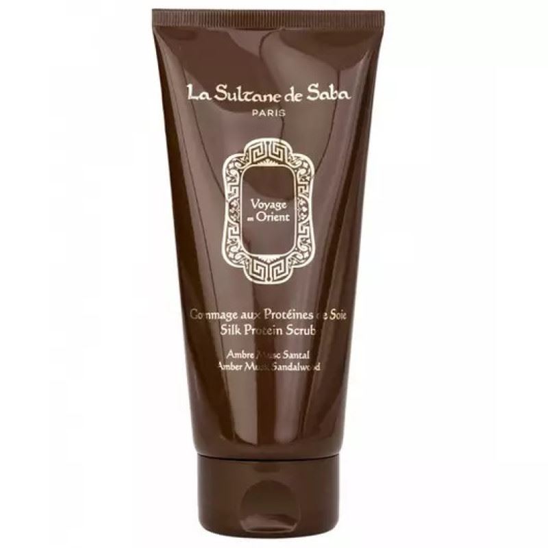 La Sultane De Saba Silk Protein Scrub Voyage en Orient Amber Musk Sandalwood - Скраб для тіла