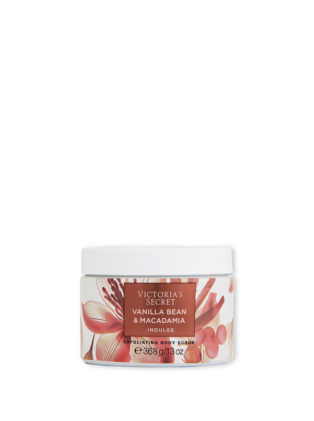 Скраб INDULGE Vanilla Bean & Macadamia Exfoliating Body Scrub Victoria’s Secret