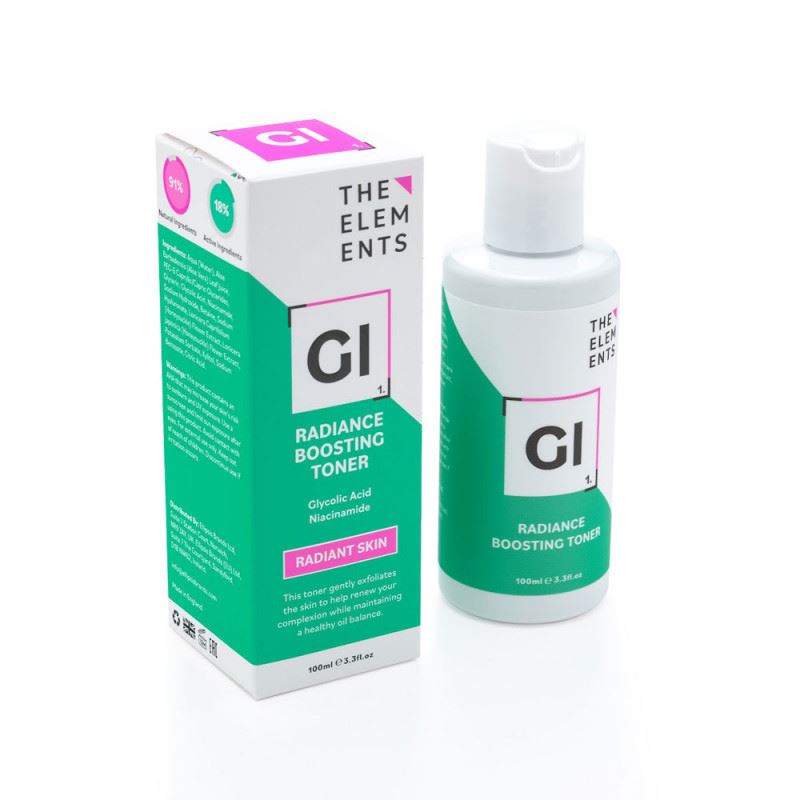 Тонер для сяючої шкіри The Elements Radiance Boosting Toner 100ml