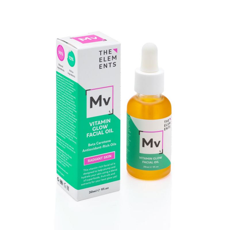 Вітамінізована олія для сяяння шкіри The Elements Vitamin Glow Facial Oil 30ml
