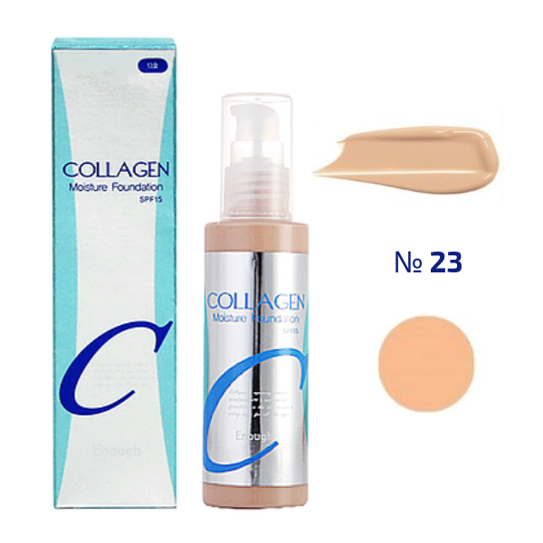 Тональний крем Enough Collagen Moisture Foundation SPF 15, 23тон