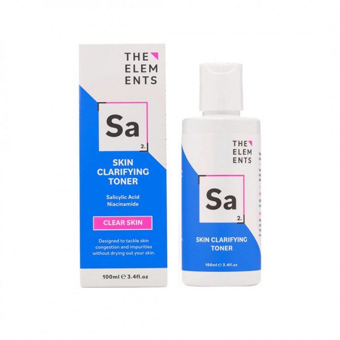 Тонер для обличчя з саліциловою кислотою The Elements  Skin Clarifying Toner 100ml