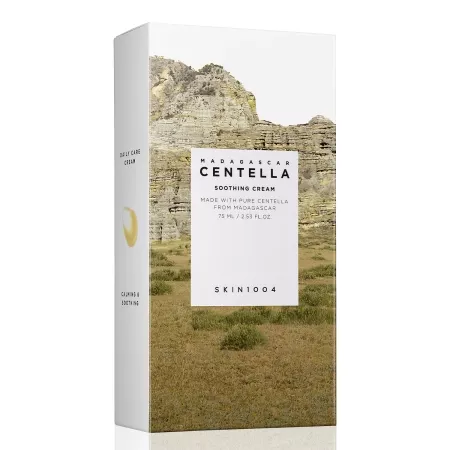 SKIN1004 - Заспокійливий крем для обличчя з центеллою - Madagascar - Centella Soothing Cream 75 ml