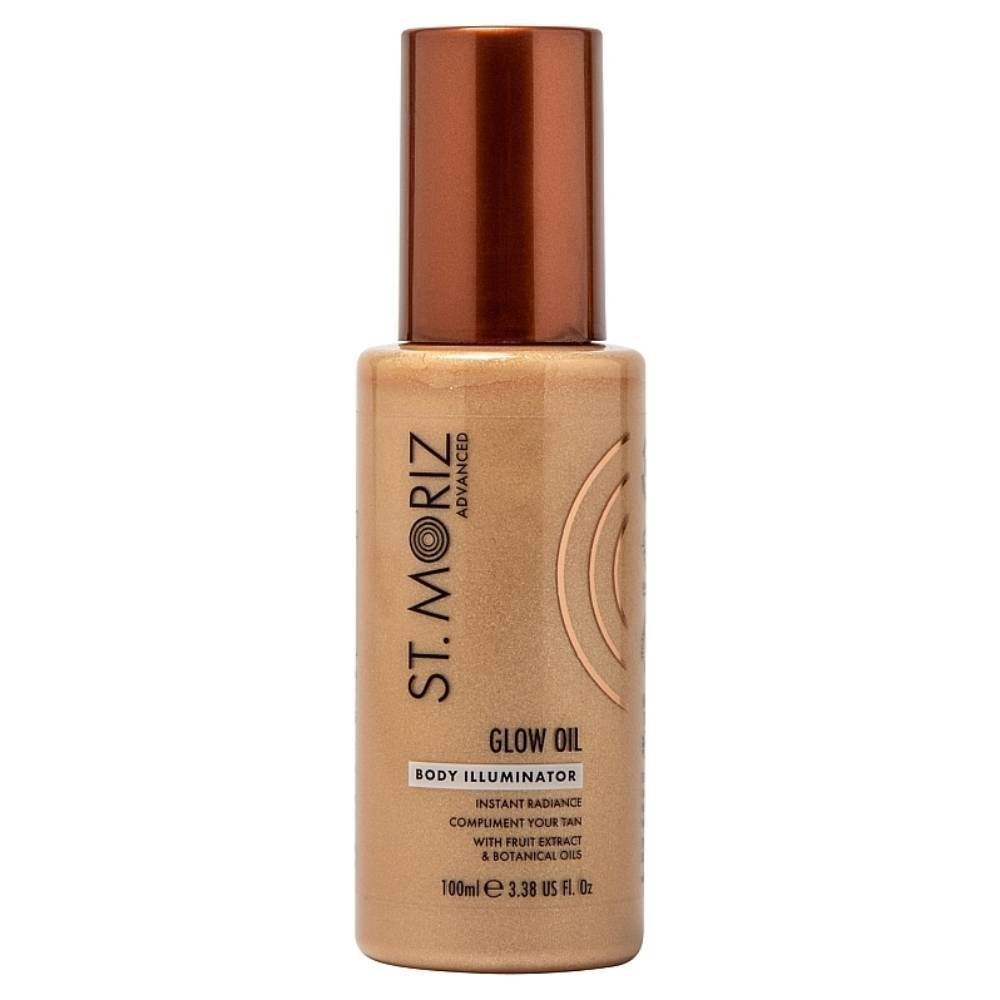 Зволожуюча олія із шиммером St.Moriz Advanced Glow Oil Body Illuminator 100 мл