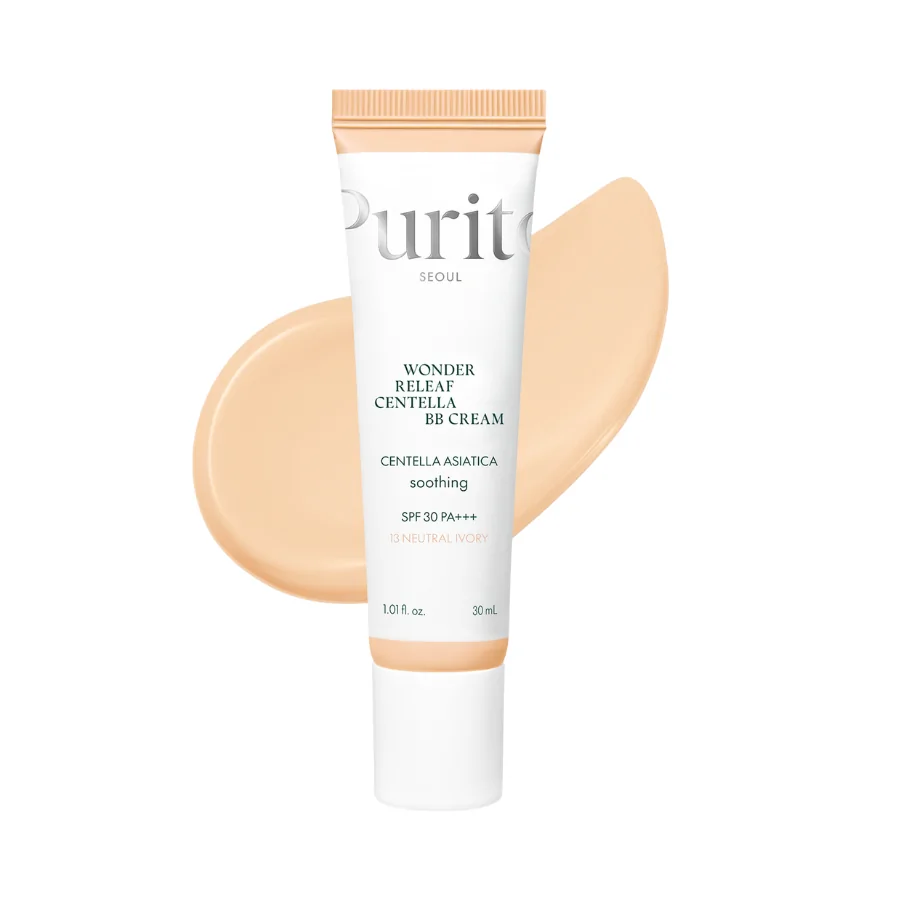ВВ крем з екстрактом центелли Wonder Releaf Centella BB Cream (№13 Neutral Ivory) від Purito Seoul