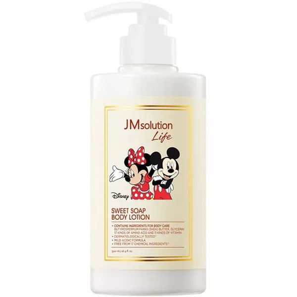 JMSolution Disney Life Sweet Soap Body Lotion - Парфумований лосьйон для тіла з екстрактом квітів