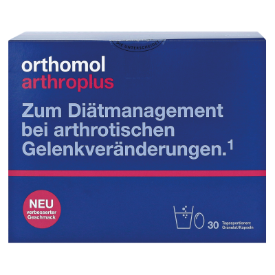 Orthomol Arthro plus – здоров'я кісток, хрящів та суглобів