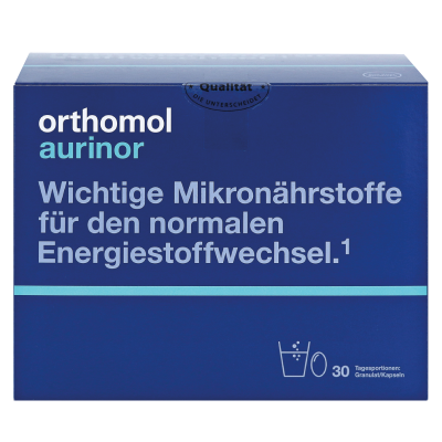 Orthomol Aurinor – нормалізація енергетичного обміну