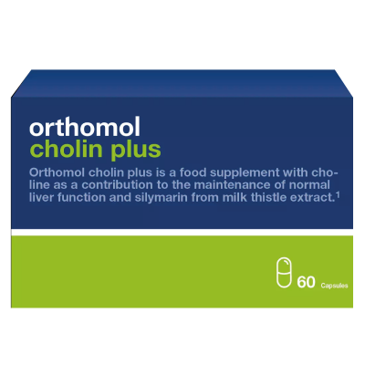 Orthomol Cholin Plus - підтримка нормальної функції печінки