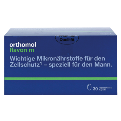 Orthomol Flavon M – якісний помічник при проблемах передміхурової залози