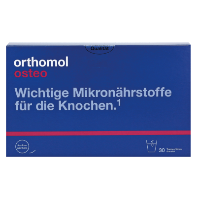 Orthomol Osteo – для профілактики та при проблемах пов'язаних з остеопорозом