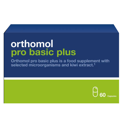 Orthomol Pro Basic Plus - оптимізація травлення та роботи кишечника