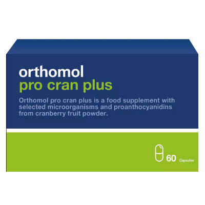 Orthomol Pro Cran Plus - профілактика і захист мочевихідних шляхів