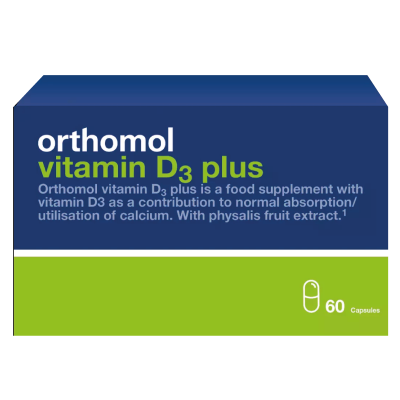 Orthomol Vitamin D3 Plus - зміцнення кісткового скелета та структури кісток