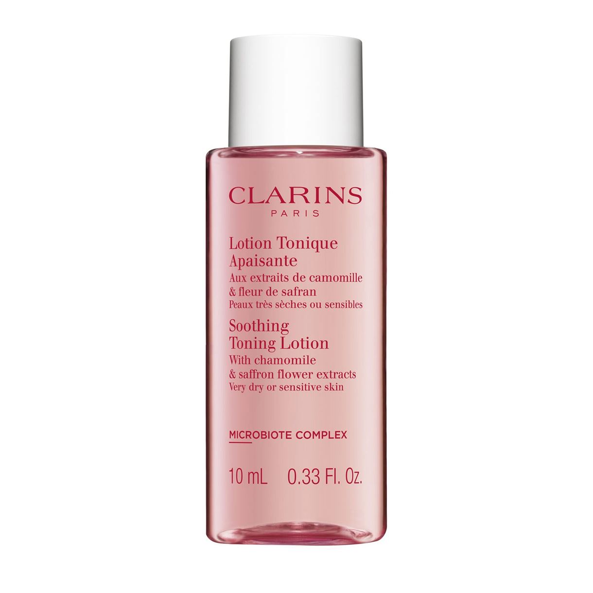 Заспокійливий тонізувальний лосьйон для обличчя Clarins Soothing Toning Lotion, 10ml