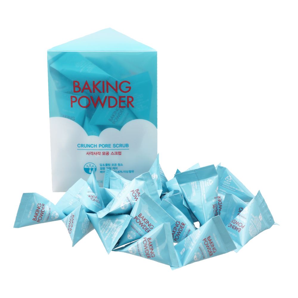 Скраб для очищення шкіри обличчя з харчовою содою Etude House Baking Powder Crunch Pore Scrub, 7г
