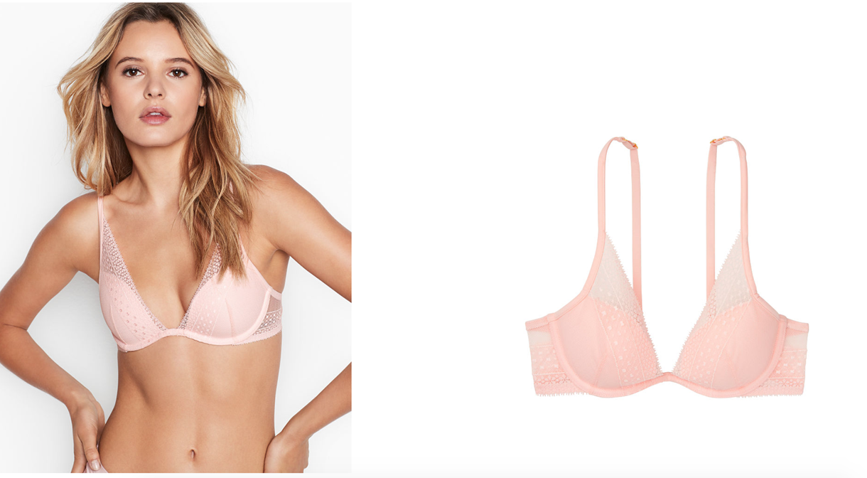 Бюстгальтер Victoria's Secret Incredible Unlined Bra Pale Sky