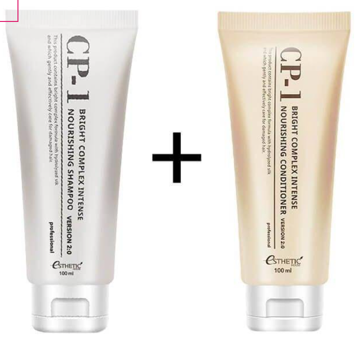 ESTHETIC HOUSE CP-1 набір шампунь кондиціонер 100мл із протеїнами bright complex intense nourishing