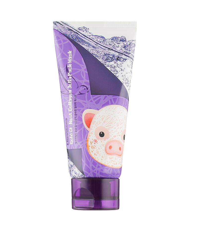 Маска для обличчя з екстрактом ластівчиного гнізда Elizavecca Face Care Gold Cf-Nest Collagen Jella Pack Mask, 80мл