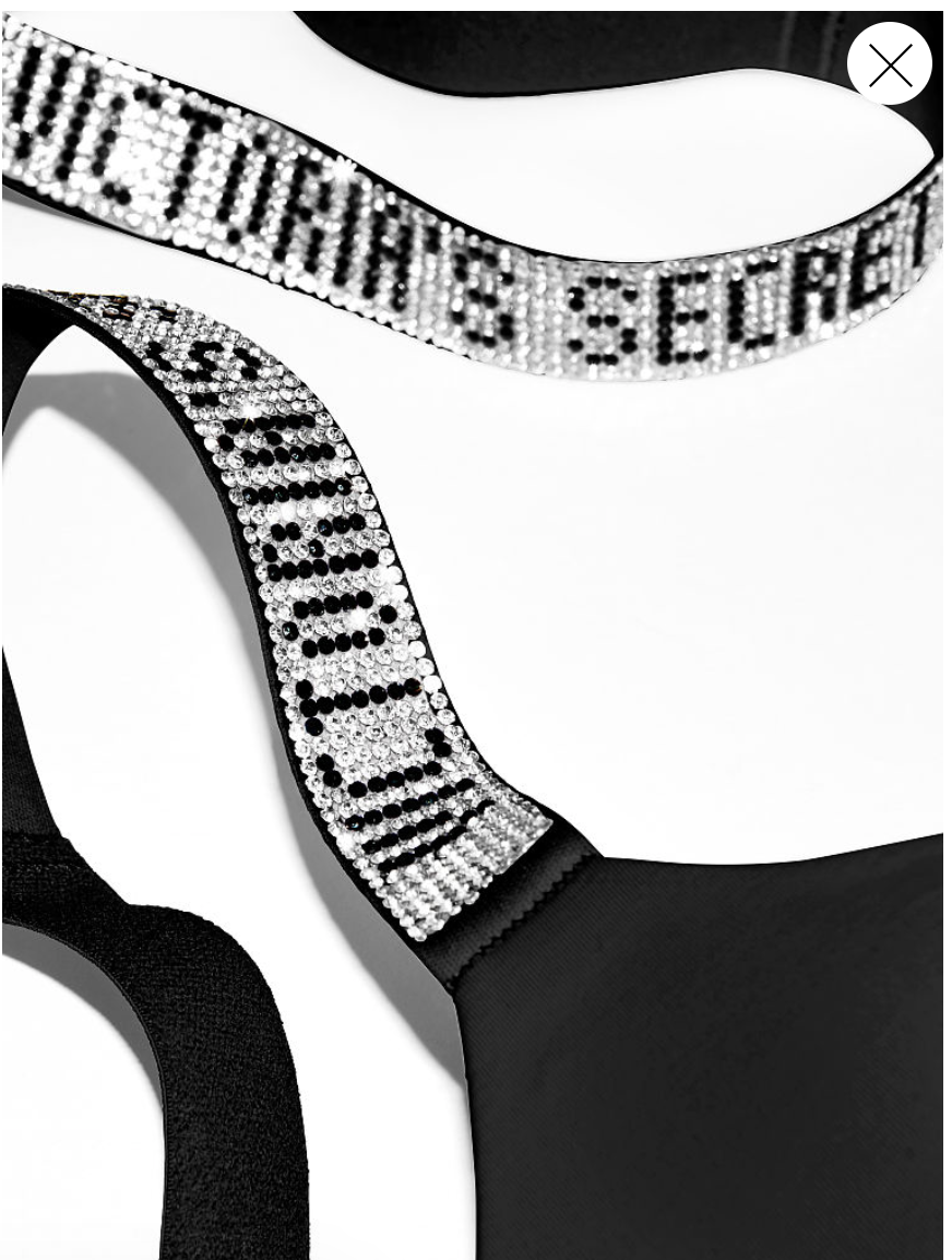 Бюстгальтер Very Sexy Victoria's Secret пуш-ап з стразами