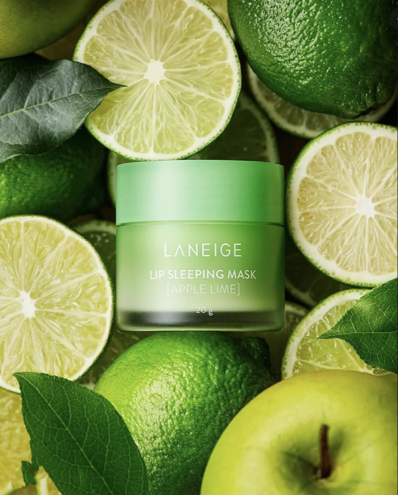 Інтенсивно регенеруюча маска для губ з ароматом яблука та лайма Laneige - Lip Sleeping Mask Apple Lime